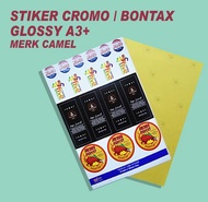 STIKER CROMO / STIKER BONTAX A3+ CAMEL