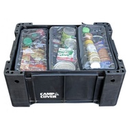 Camp Cover Wolf Box Ammo Pouch Ripstop Thirds Charcoal (1/3 x 1/3 x 1/3)