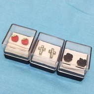 (包郵寄) 磁石耳環🍓✝🌹▪️