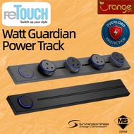(SIRIM) reTouch Watt Guardian Power Track Overload Protection LED Indicator 32A 8000W Protection