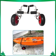 [Isuwaxa] Canoe Transport Cart Kayak Trailer Aluminum Alloy Elastic Strap Carrier Cart
