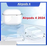 Best SELLER~[Best] TPU Case Airpods 4 2024 Case Airpods 4 Softcase TPU Clear Apple Airpods 4 - BLACK