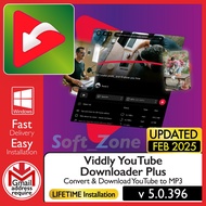 Viddly YouTube Downloader Plus 5.0.396 - Convert & Download YouTube to MP3 | Windows - SOFTWARE