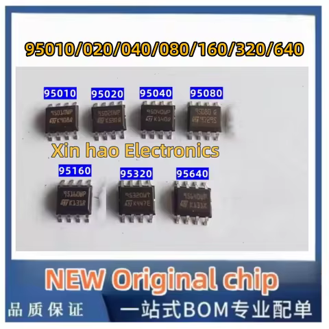 10pcs/lot New Original SOP8 IC Chips 95010WP 95010 95020 95040 95080 95160 95320 95640 95512 Serial 