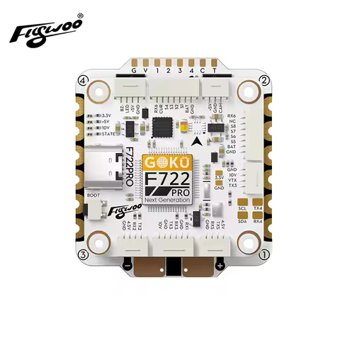 Flywoo GOKU F722 Pro V2 55A 32Bit 128K 30X30 Stack Plug&Play O4 / O4 Pro
