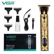 ORIGINAL VGR V-228 Steel Cordless Clipper Professional Hair Trimmer Rechargeable Hair Clipper