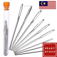 [9 pcs] Large Eye Blunt Needle | Jarum Mata Besar Tumpul | Crochet Needle | DIY Tools & Accessories