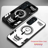 Glossy Glass Softcase For Samsung A07 A06 A05S A05 A04 A03 A16 A12 A13 A14 A15 A34 A54 S21 S22 S23 S