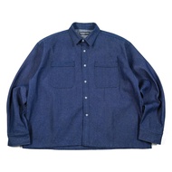 Denim Long Shirt Angelle Indigo Thanksinsomnia Denim Shirt