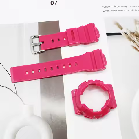 watch strap + Cover Protective case BA-110/BA-120/BA-111/BA-112/BA-130 Bezel Frame Watch Band BA111/