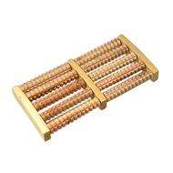 Wooden Foot Massager 木质脚底按摩器 /木质Wooden/穴位Acupuncture point/搓排滚轮Rubbing roller/家用Home/脚底按摩器Foot