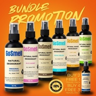 90ML GoSmell Natural Deodorant Spray for Underarms, Neck & Feet |   Organic Underarm, Neck & Foot De