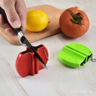 Handheld Automatic Knife Sharpener Sharpening scissors and kitchen knives Kitchen fixed-angle knife 