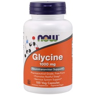 Glycine, 100 Count NOW FOODS Glycine, 100 Count