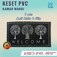 KESET LANTAI KAMAR MANDI PVC KARET ANTI SLIP ANTI LICIN MURAH COD