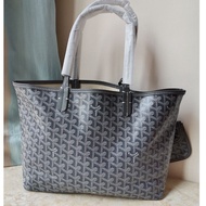 ♥GAOY Goyard Genuine Leather Tote Bag Single-Sided with Mother and Child Bag Fashion Leather Large C