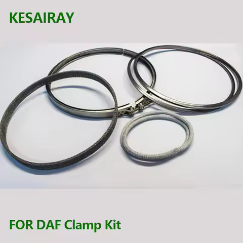 1927181 2325401 for DAF Gasket Clamp V-Clamp Kit Applies to 2137441 1891485 DIN 2AL038 EURO6 KIT