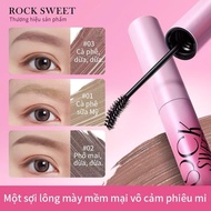 ROCK SWEET Eyebrow Mascara 3.5g Smooth matte eyebrow Gel, 24H color retention