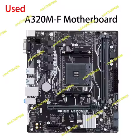 PRIME A320M-F Motherboard AM4 AMD A320 Chipset DDR4 32GB Micro ATX Desktop Motherboards