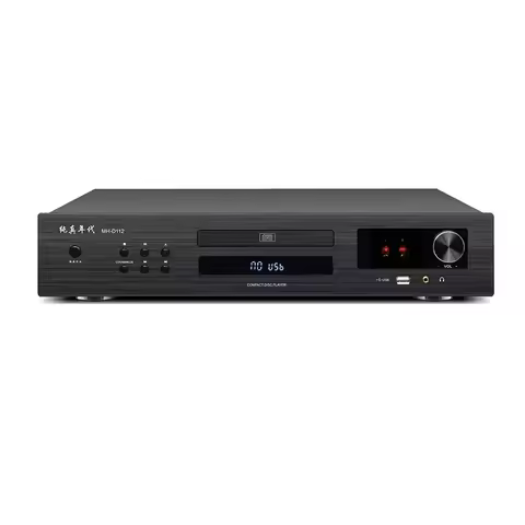 HIFiAMP MH-D112 HiFi Dual Tube Lossless CD Player Bluetooth5.2 6*1N Electronic Tube Headphone Amplif