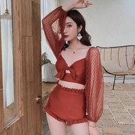 SELENA PREMIUM HIGHWAIST BIKINI SWIMWEAR IMPORTED KOREAN SWIMWEAR/ SWIMWEAR