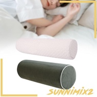 [Sunnimix2] Neck Pillow for Sleeping, Bolster Pillow, Cylinder Pillow, Neck Support Memory Foam Cervical Pillow