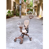 SẴN Xe Đẩy Gập Gọn Olwen TOBE Với 2 Phiên Bản Có Mái Che & Không Có Mái Che [Hàng Chính Hãng]