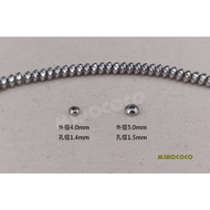 303 Stainless Steel Abacus Beads UFO Beads