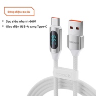 Toocki | Cáp dữ liệu Type-C Toocki Super Fast Charge PD Car Charger Line Android Huawei Oppo Xiaomi