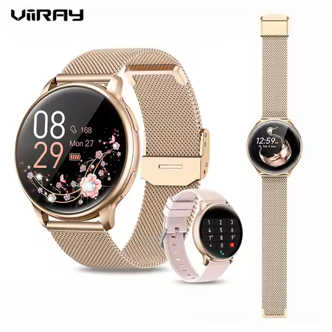 HD Feminine Smart Watch 1.39' Menstrual Cycle Tracker Heart Rate Sleep Monitor IP67 Waterproof Fitne
