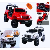 JEEP Kid Electric Kids Ride On Car 2 Seats With Remote Control Jeep Kids electric Car Budak Kereta E
