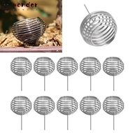 WONDER 10pcs Bonsai Baskets, Fertilizer Tool Stainless Steel Gardening Fertilization Baskets, Durabl