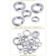 304 Stainless Steel Spring Washer Open Elastic Washer Washer Washer Washer M1.6M2M3M4M5M6M8M10-M30 S