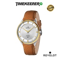 Revelot Universal Semigold Steel 36mm Watch