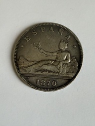 1870年西班牙銀幣