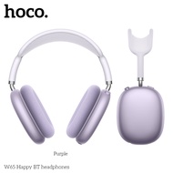 2025 Hoco W65 100% ดั้งเดิมหูฟัง BT หูฟังบลูทูธ5.4ไมโครโฟนในตัวรองรับชุดหูฟังสาย Aux พร้อมที่ชาร์จ U