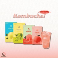 ZAKSIMLAB Kombucha 4 Flavours 5g x 10ea Probiotics Zero Sugar 15kcal Tea K-Food