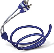 Tsunami RTP950-Y3 RCA 2/Male to 1-3.5mm/Male Cable (7 Feet, Blue)