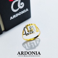 ARDONIA Cincin Fendii Emas 375 (9K Gold / 375 Gold)