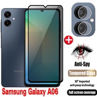 2IN1 Privacy Front Phone Screen Protector For Samsung Galaxy A17 A07 LTE A56 A06 A16 A 06 A06S A 06S