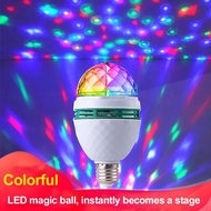 Color Rotating Magic Stage Light, RGB Disco KTV Ball Lamp, Smart Wi-Fi App Voice Control Alexa Googl