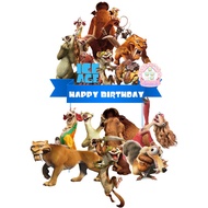 ICE AGE CAKE TOPPER