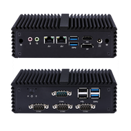 Qotom Core J4125มินิพีซี Dual Core 2.5กิกะเฮิร์ตซ์โปรเซสเซอร์2.7กิกะเฮิร์ตซ์ออนบอร์ด OPNsense ไฟร์วอ
