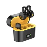 wireless mic mic amgrass wireless microphone Wireless Lavalier Magnetic Back Clip One for Two Wirele