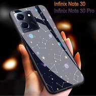 INFINIX NOTE 30 / 30 PRO - Softcase Glass Kaca - Casing Handphone INFINIX NOTE 30 / 30 PRO - [ A13 ] - Case Kilau INFINIX NOTE 30 / 30 PRO - Casing Handphone - Pelindung Hp - Bisa Bayar Di tempat - COD