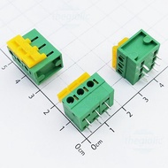 [5 Pieces]- KF142-5.08-3-R Terminal Block 3 Horizontal Wire Plug Contacts 5.08mm 250V 10A