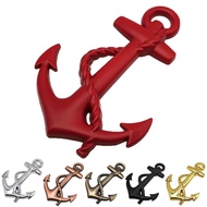 Ship Anchor Metal Car Stickers Car Body Bumper Decorative Stickers Marine Emblem Car Body Bumper Dec