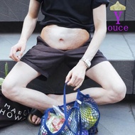 YOUCE Funny Pack,  Belly Creative Belt Bag, Novelty Funny Storage Bag Men
