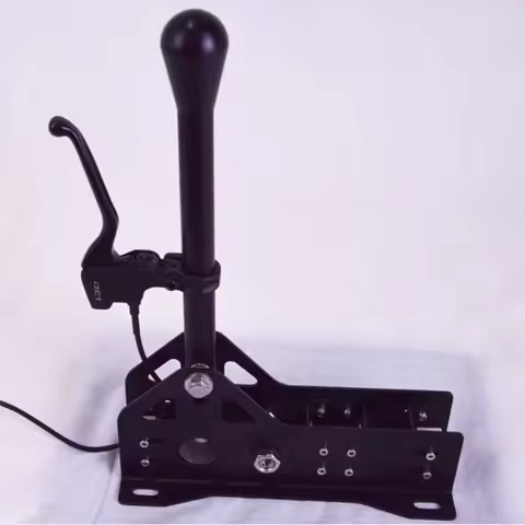 Sim Racing Game PC USB 4MM Thickened Sequential Gear Shifter For Logitech G29/G27/G25 Thrustmaster T