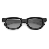 VQ163R Polarized Passive 3D แว่นตาสำหรับ 3D ทีวีจริง 3D Cinemas สำหรับโซนี่พานาโซนิคสีดำ
